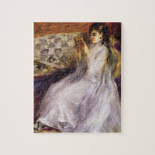 Pierre A Renoir Young Woman Reading Jigsaw Puzzle