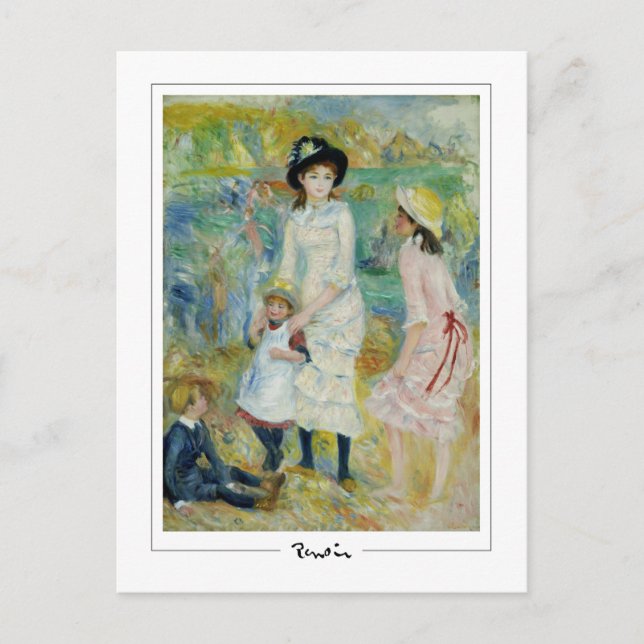 Pierre-Auguste Renoir #8 - Fine Art Postcard (Front)