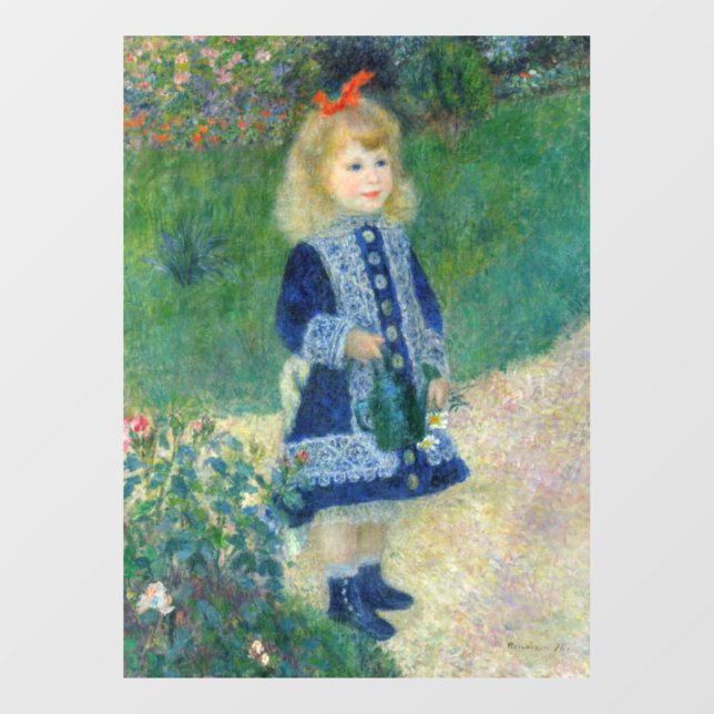 Pierre-Auguste Renoir - A Girl with a Watering Can (Sheet)