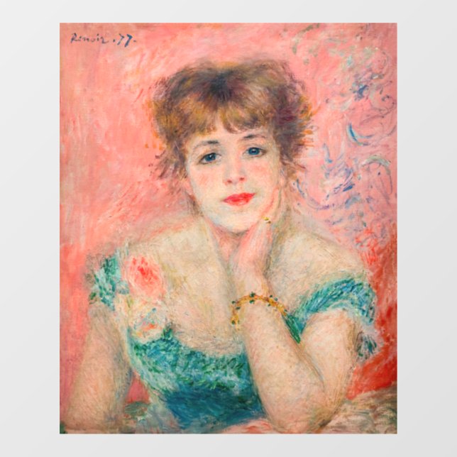 Pierre-Auguste Renoir - Actress Jeanne Samary (Sheet)