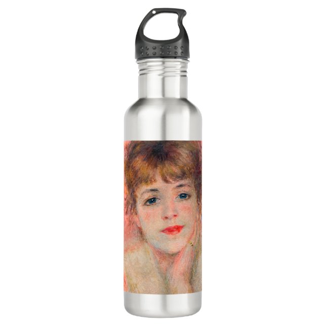 Pierre-Auguste Renoir - Actress Jeanne Samary 710 Ml Water Bottle (Front)