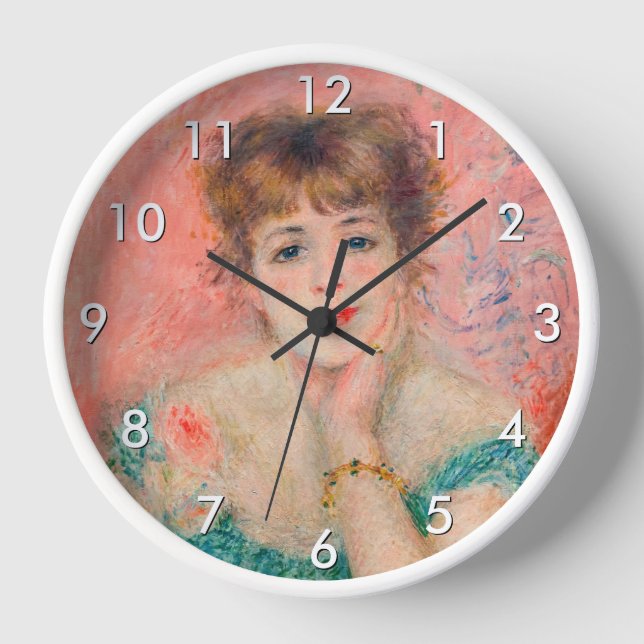 Pierre-Auguste Renoir - Actress Jeanne Samary Clock (Front)