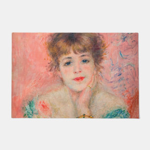 Pierre-Auguste Renoir - Actress Jeanne Samary Doormat