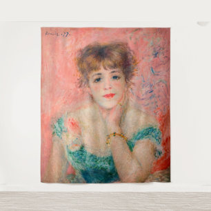 Pierre-Auguste Renoir - Actress Jeanne Samary Tapestry