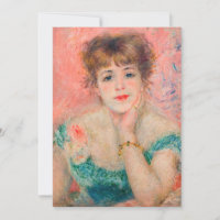 Pierre-Auguste Renoir - Actress Jeanne Samary