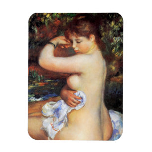 Pierre Auguste Renoir - After The Bath Magnet