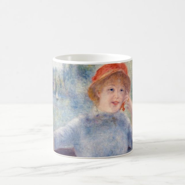 Pierre Auguste Renoir - Alphonsine Fournaise Coffee Mug (Center)