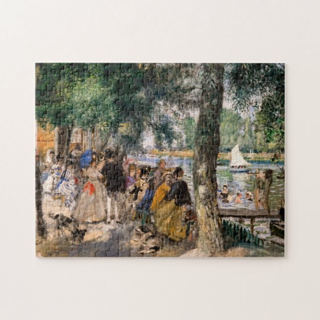 Pierre-Auguste Renoir - Bathing on the Seine Jigsaw Puzzle (Horizontal)