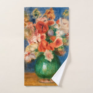 Pierre-Auguste Renoir - Bouquet  Bath Towel Set