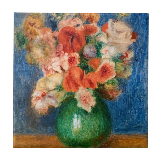 Pierre-Auguste Renoir - Bouquet Ceramic Tile (Front)
