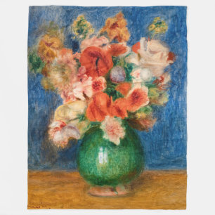 Pierre-Auguste Renoir - Bouquet Fleece Blanket