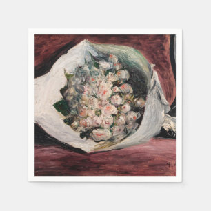 Pierre-Auguste Renoir - Bouquet in a Box Napkin