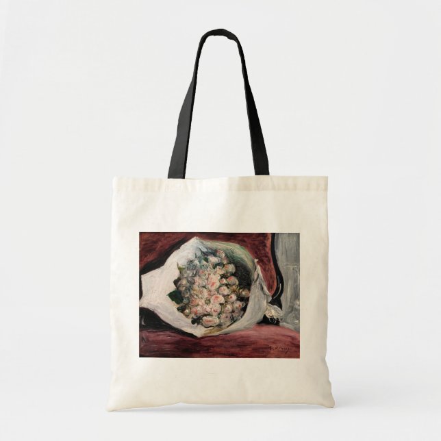 Pierre-Auguste Renoir - Bouquet in a Box Tote Bag (Front)