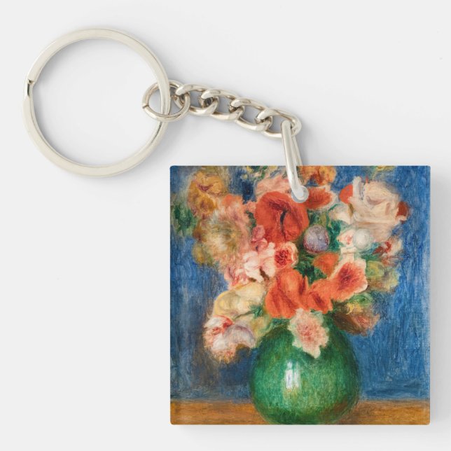 Pierre-Auguste Renoir - Bouquet Key Ring (Front)