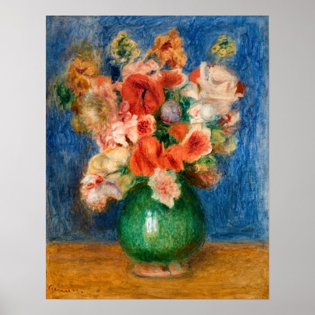 Pierre-Auguste Renoir - Bouquet Poster (Front)