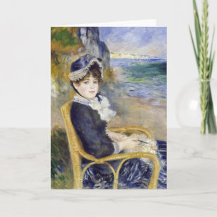 Pierre-Auguste Renoir - By the Seashore Card