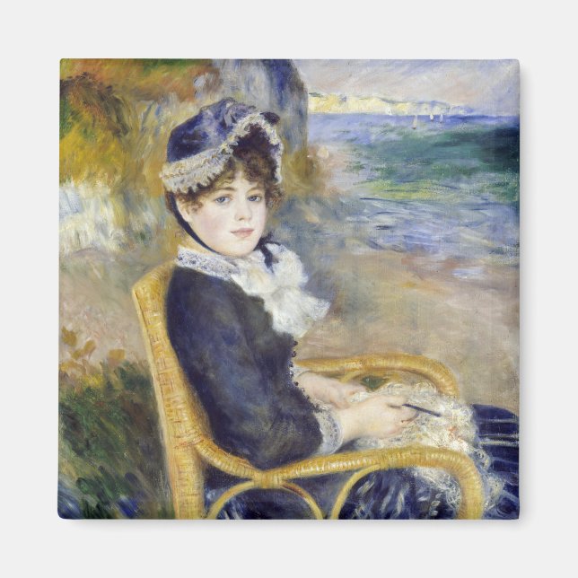 Pierre-Auguste Renoir - By the Seashore Magnet (Front)
