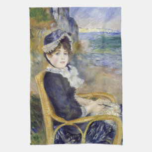 Pierre-Auguste Renoir - By the Seashore Tea Towel