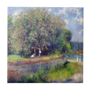 Pierre-Auguste Renoir Chestnut Tree Tile