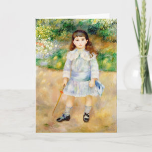 Pierre-Auguste Renoir - Child with a whip Card