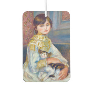 Pierre-Auguste Renoir - Child with Cat Car Air Freshener