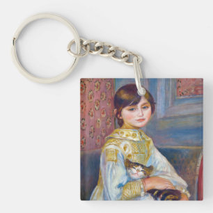 Pierre-Auguste Renoir - Child with Cat Key Ring