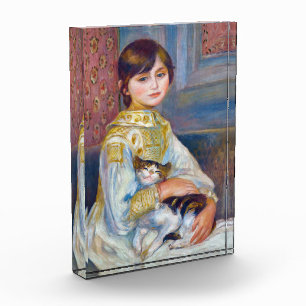 Pierre-Auguste Renoir - Child with Cat Photo Block