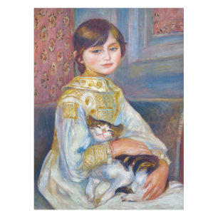 Pierre-Auguste Renoir - Child with Cat Tablecloth