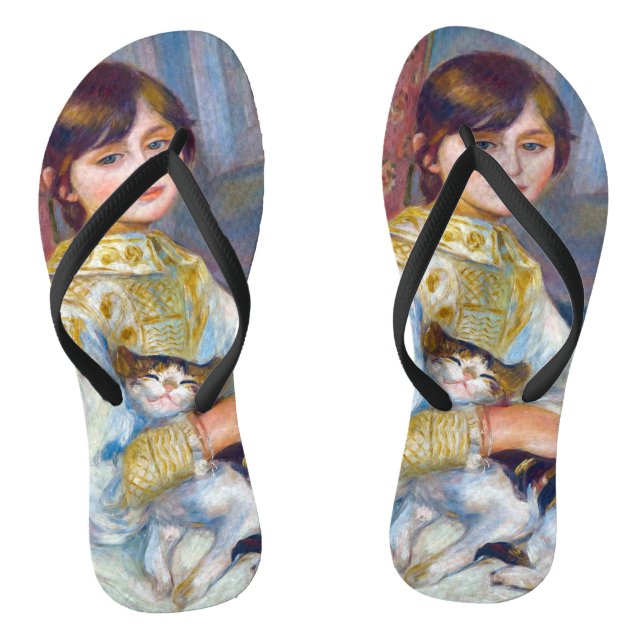 Pierre-Auguste Renoir - Child with Cat Thongs (Footbed)