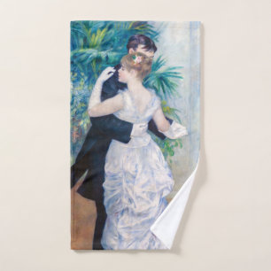 Pierre-Auguste Renoir - City Dance Bath Towel Set
