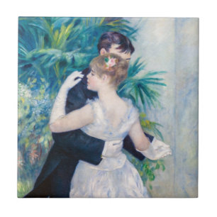 Pierre-Auguste Renoir - City Dance Ceramic Tile