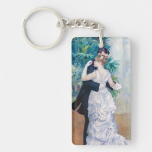 Pierre-Auguste Renoir - City Dance Key Ring
