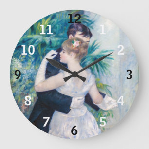 Pierre-Auguste Renoir - City Dance Large Clock