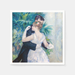 Pierre-Auguste Renoir - City Dance Napkin