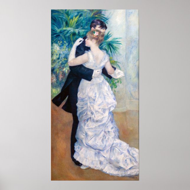 Pierre-Auguste Renoir - City Dance Poster (Front)