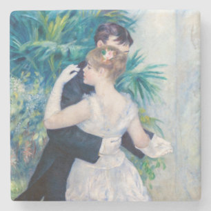 Pierre-Auguste Renoir - City Dance Stone Coaster