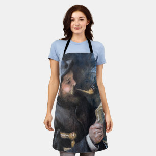 Pierre-Auguste Renoir - Claude Monet Reading Apron