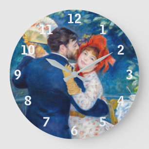 Pierre-Auguste Renoir - Country Dance Large Clock