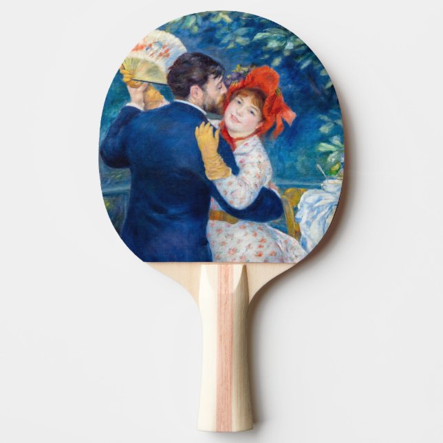 Pierre-Auguste Renoir - Country Dance Ping Pong Paddle (Front)