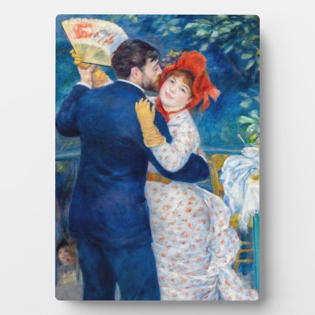 Pierre-Auguste Renoir - Country Dance Plaque (Front)