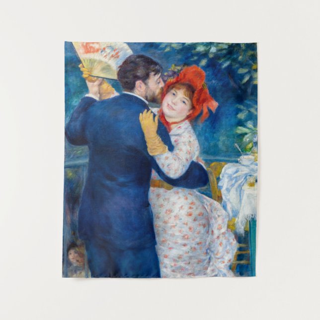Pierre-Auguste Renoir - Country Dance Tapestry (Front)