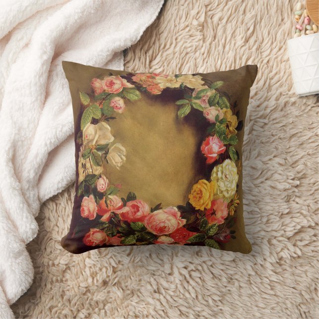 Pierre-Auguste Renoir - Crown of Roses Cushion (Blanket)