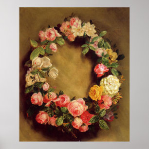 Pierre-Auguste Renoir - Crown of Roses Poster