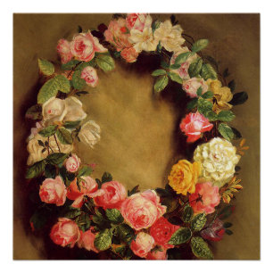 Pierre-Auguste Renoir - Crown of Roses Poster