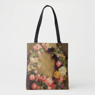 Pierre-Auguste Renoir - Crown of Roses Tote Bag