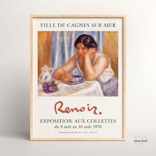 Pierre-Auguste Renoir Cup of Chocolate Art Print