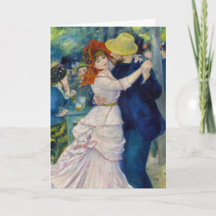 Pierre-Auguste Renoir - Dance at Bougival Card