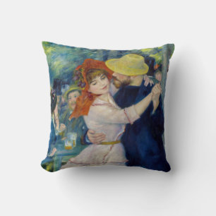 Pierre-Auguste Renoir - Dance at Bougival Cushion