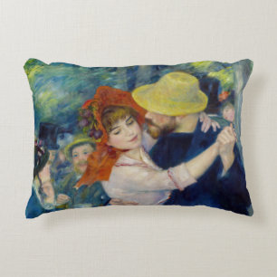 Pierre-Auguste Renoir - Dance at Bougival Decorative Cushion