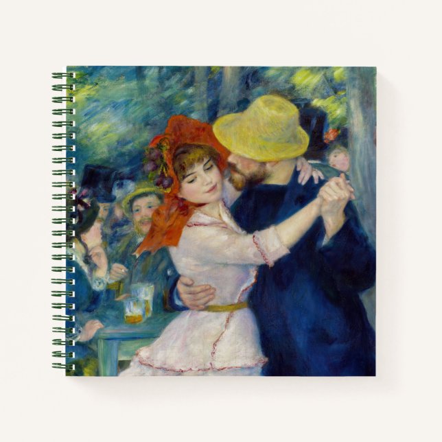 Pierre-Auguste Renoir - Dance at Bougival Notebook (Front)